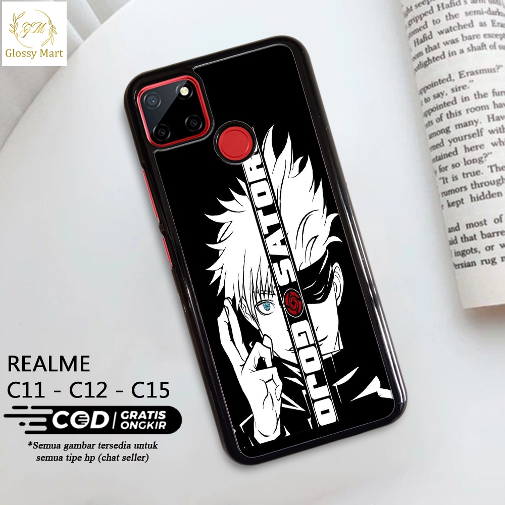 Case REALME C11 - C12 - C15 - Softcase Realme C11 C12 C15 Motif Anime Jujutsu Terbaru - Cassing Prem