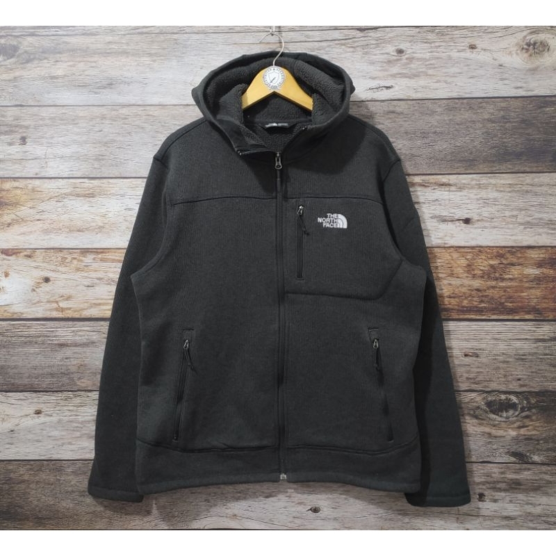 Jaket The North Face Zip Hoodie Sherpa The North Face Jacket TNF