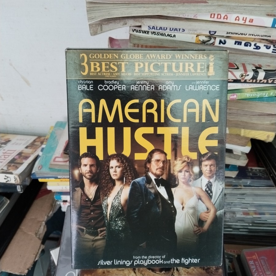 DVD American hustle Christian Bale original