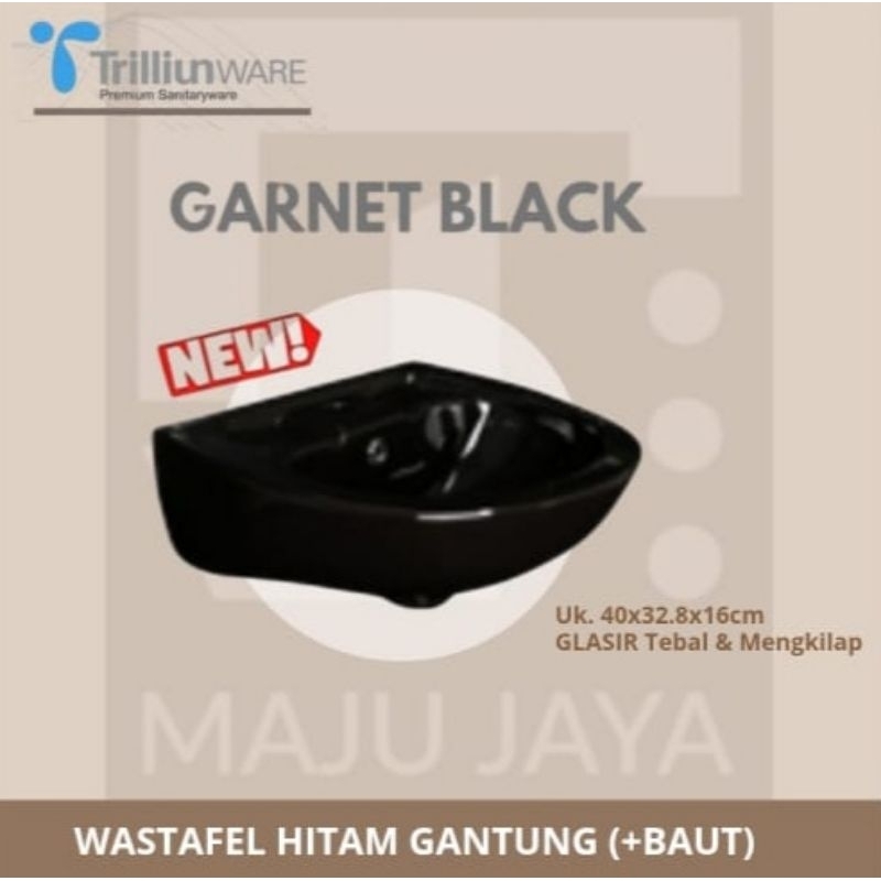 Wastafel Kamar Mandi / Wastafel Cuci Tangan / Wastafel Gantung Trilliun Premium Warna