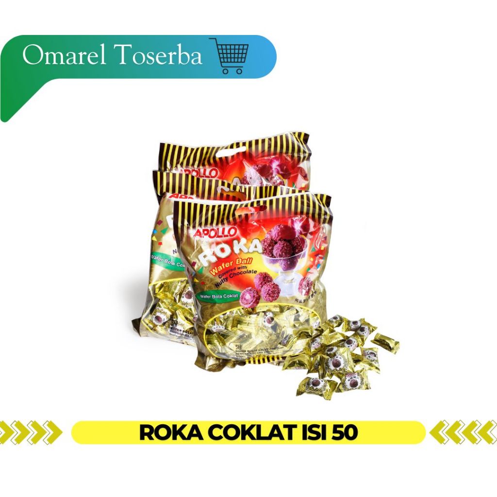 

COKLAT ROKA WAFER BALL 300gr ISI 50pcs | 420gr ISI 70pcs EXP APRIL 2026