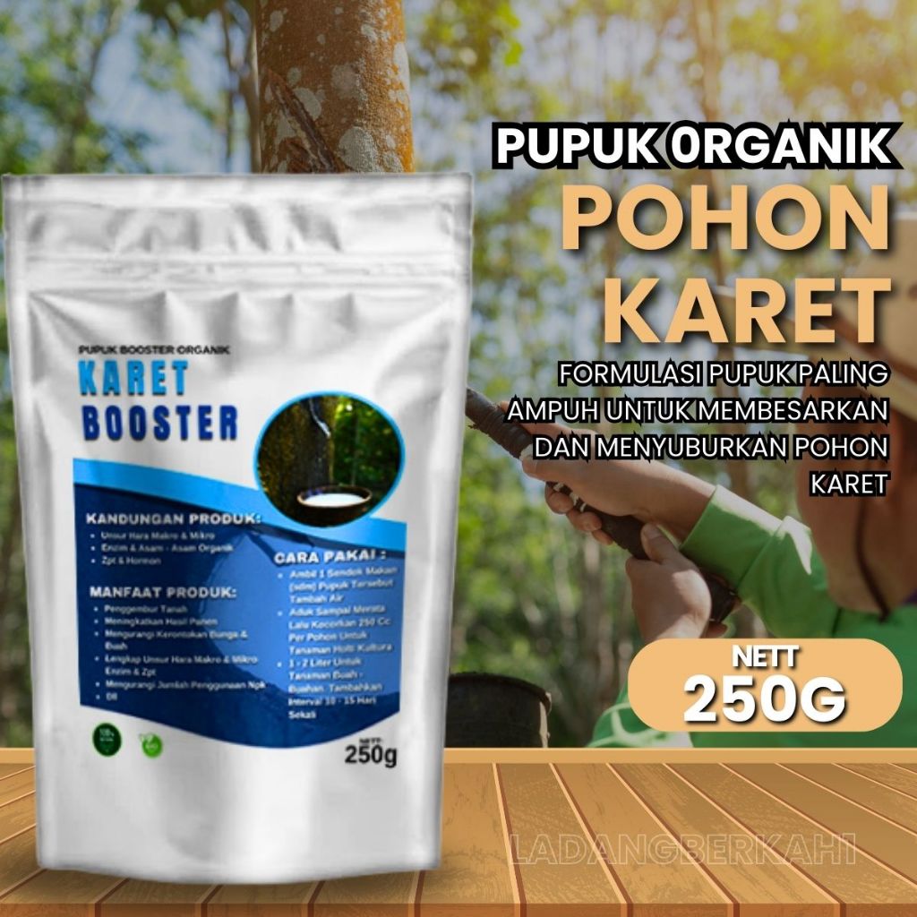 Pupuk Organik Pemacu Getah Karet Pupuk Karet Mati Getah Pupuk Khusus Tanaman Karet