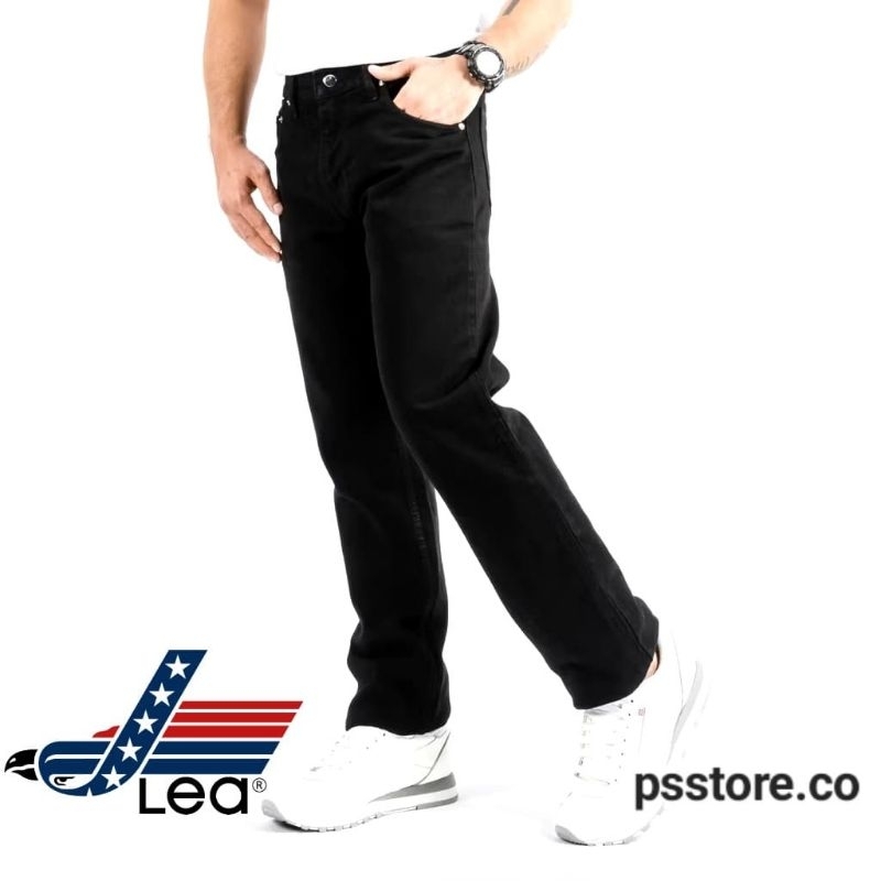 celana jeans lea 606 black