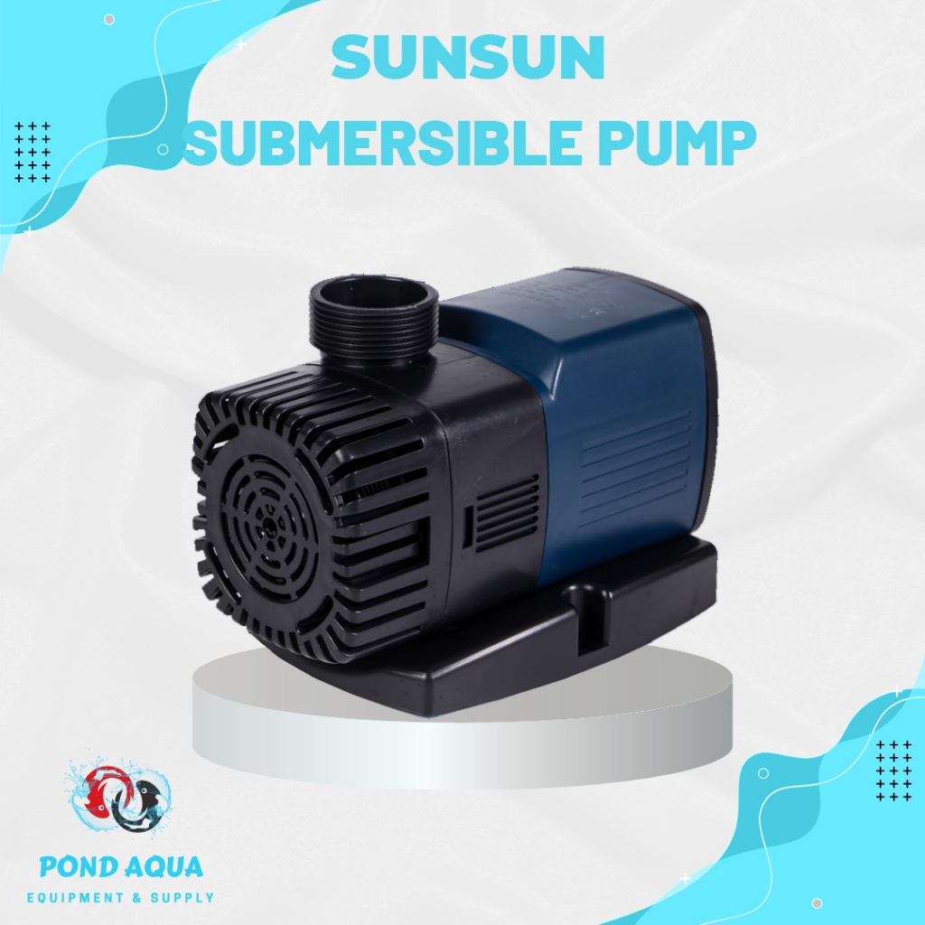 Pompa Kolam Koi Sunsun Pompa Air 5000 LPH JTP Pompa Skimmer Kolam Ikan
