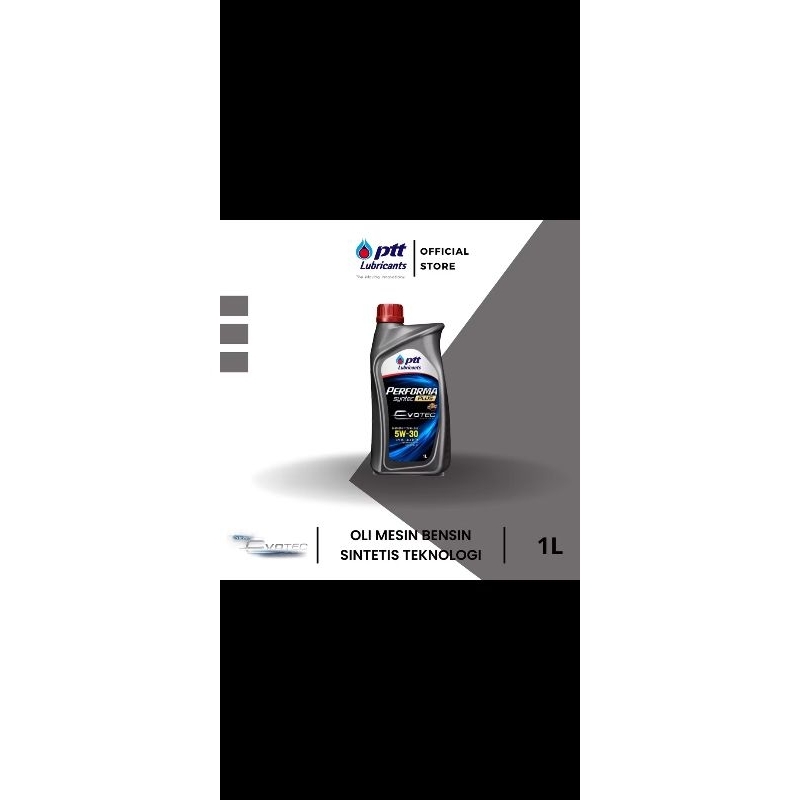 Oli Mobil PTT 5W-30 synthetic Plus 1 Liter