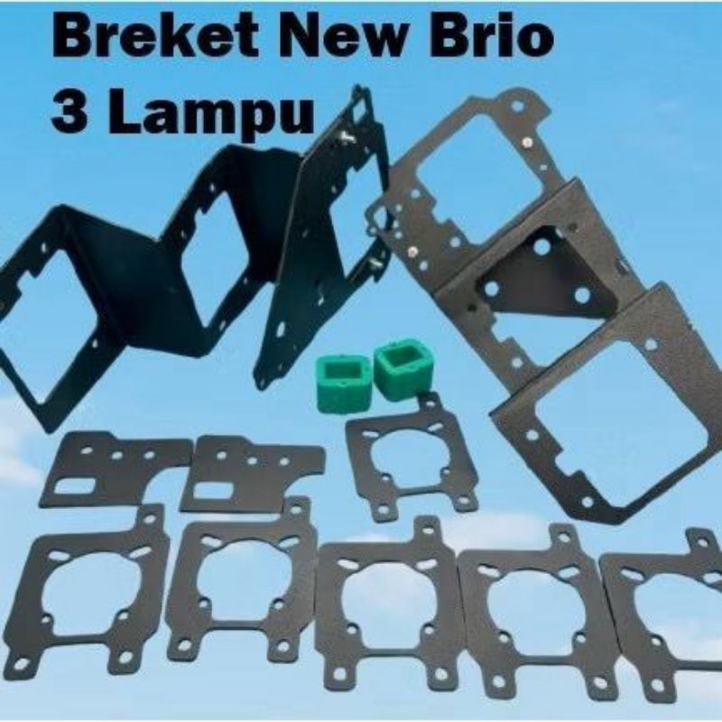 ￼Breket Biled BRIO matrix bracket projie All new honda brio 1.5 inch proji 2018 ke atas