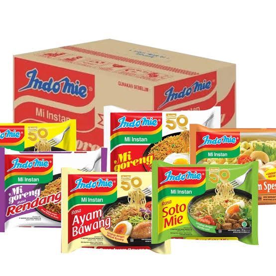 

INDOMIE MIE INSTAN - MAKANAN SIAP SAJI (PCS)