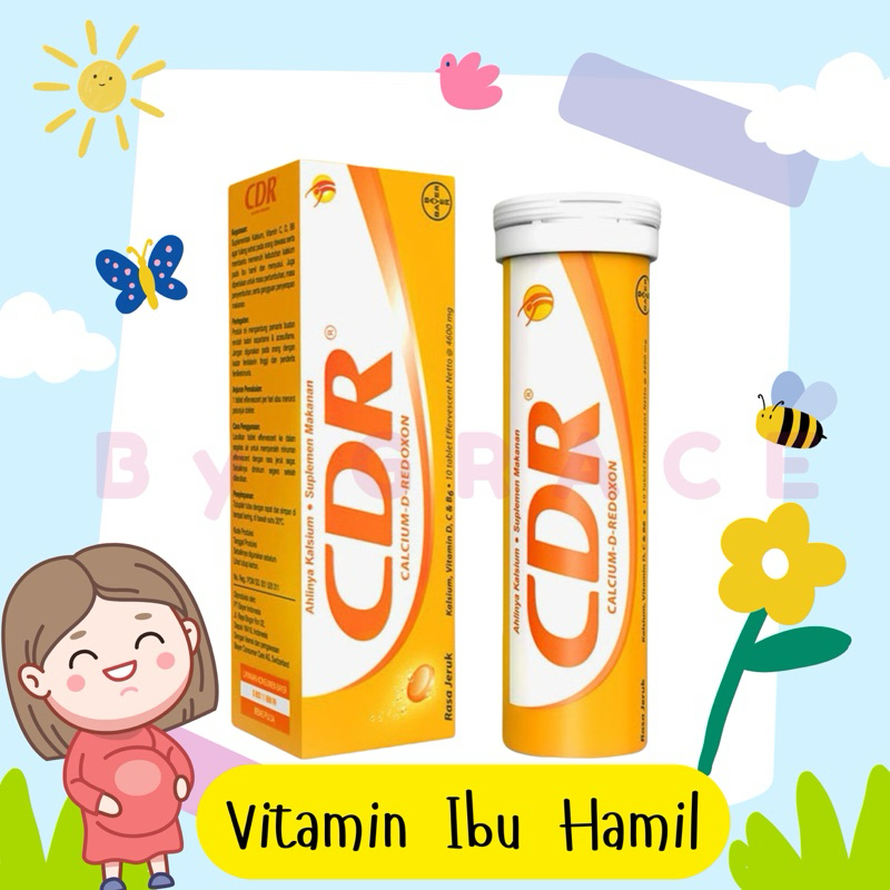 CDR - CALSIUM D REDOXON SUPLEMEN TULANG - VITAMIN IBU HAMIL