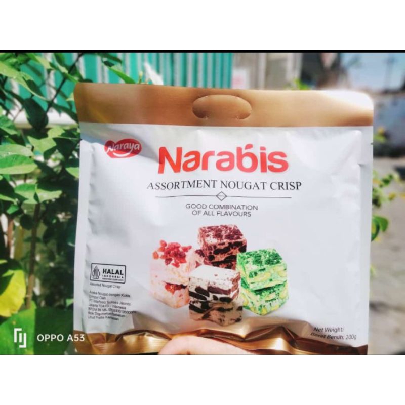 

NARAYA ASSORMENT NOUGAT CRIPS 200GR EXP 2026