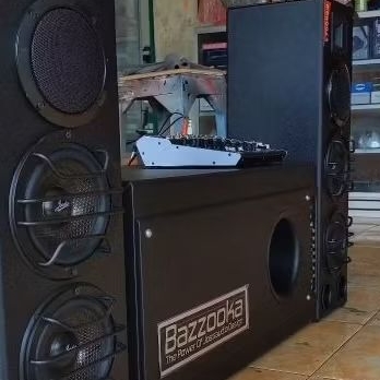 NEW STOCK Bazooka Speaker Aktiv Karaoke Bazooka Fullset Paket Lengkap Karaoke Bluetooth