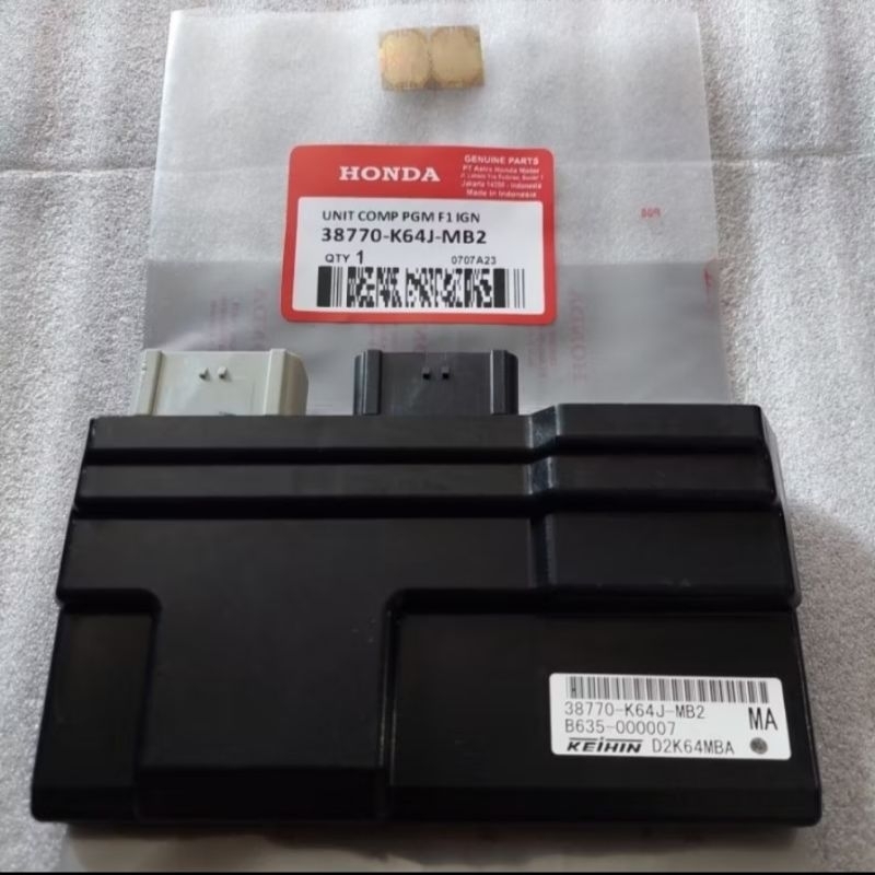 ECU CBR 250RR Unit Comp PGM FI IGN 38770K64ND1