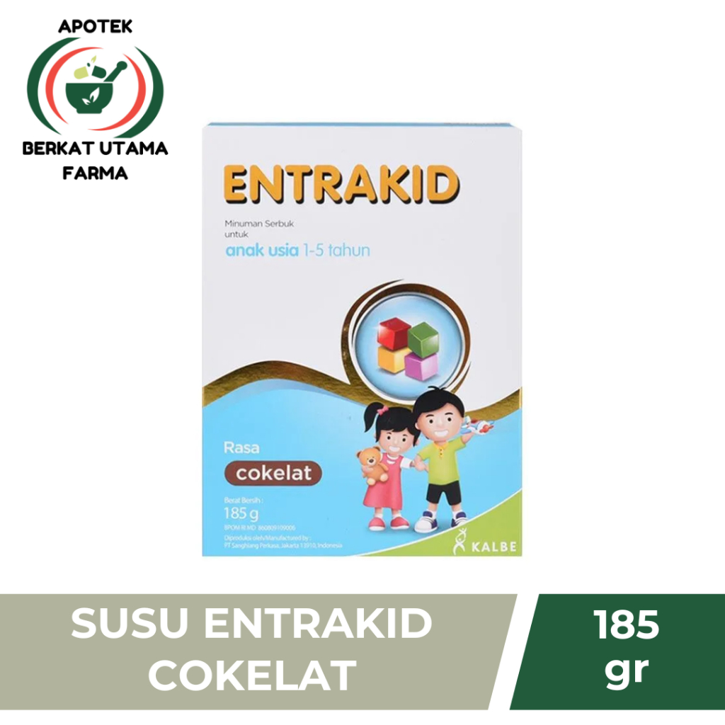 

SUSU ENTRAKID RASA COKLAT - 185g