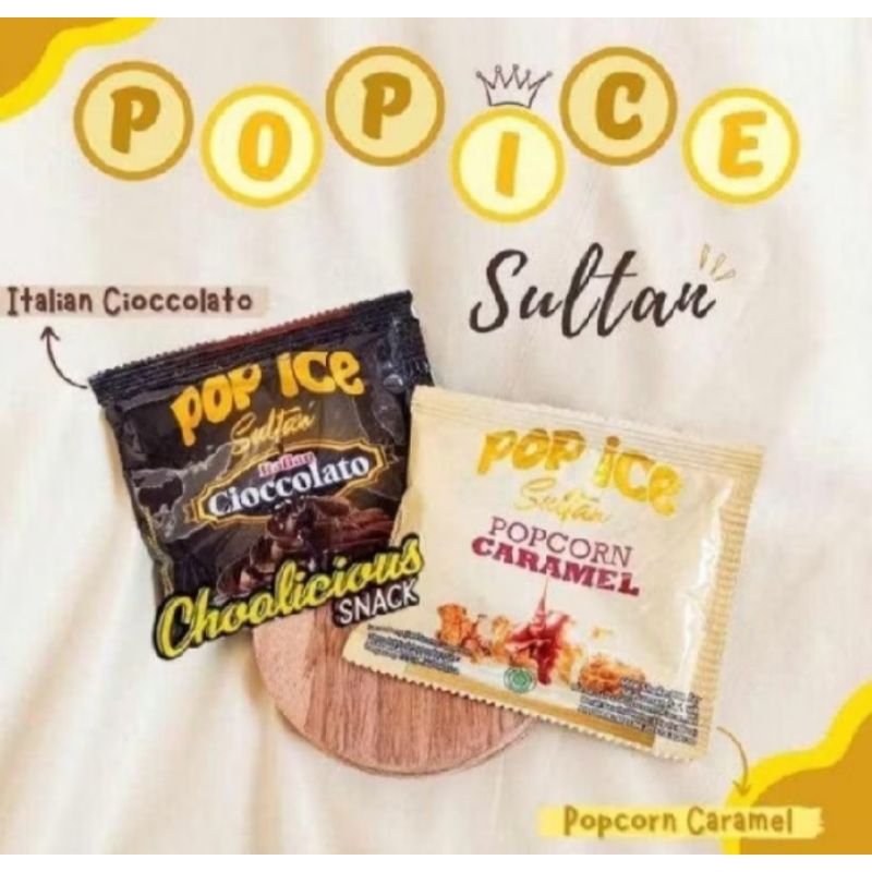 

Pop Ice sultan 1 renceng isi 10pcs, Pop Ice dingin chocolatos | Pop Ice Chocolatos 1 renceng | READYSTOCK | a2putmah_official.store