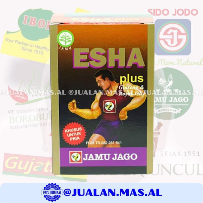 JAGO - JAMU ESHA PLUS / SH PLUS (ISI 10 SACHET)