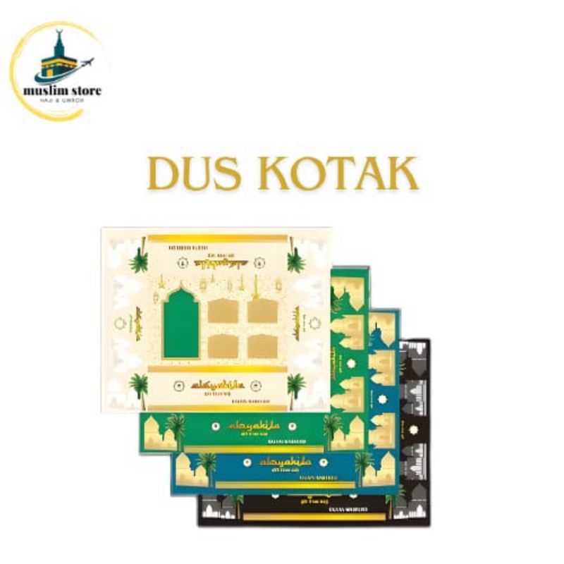 

DUS LIPAT/KOTAK UNTUK PAKET OLEH OLEH HAJI 50 PCS