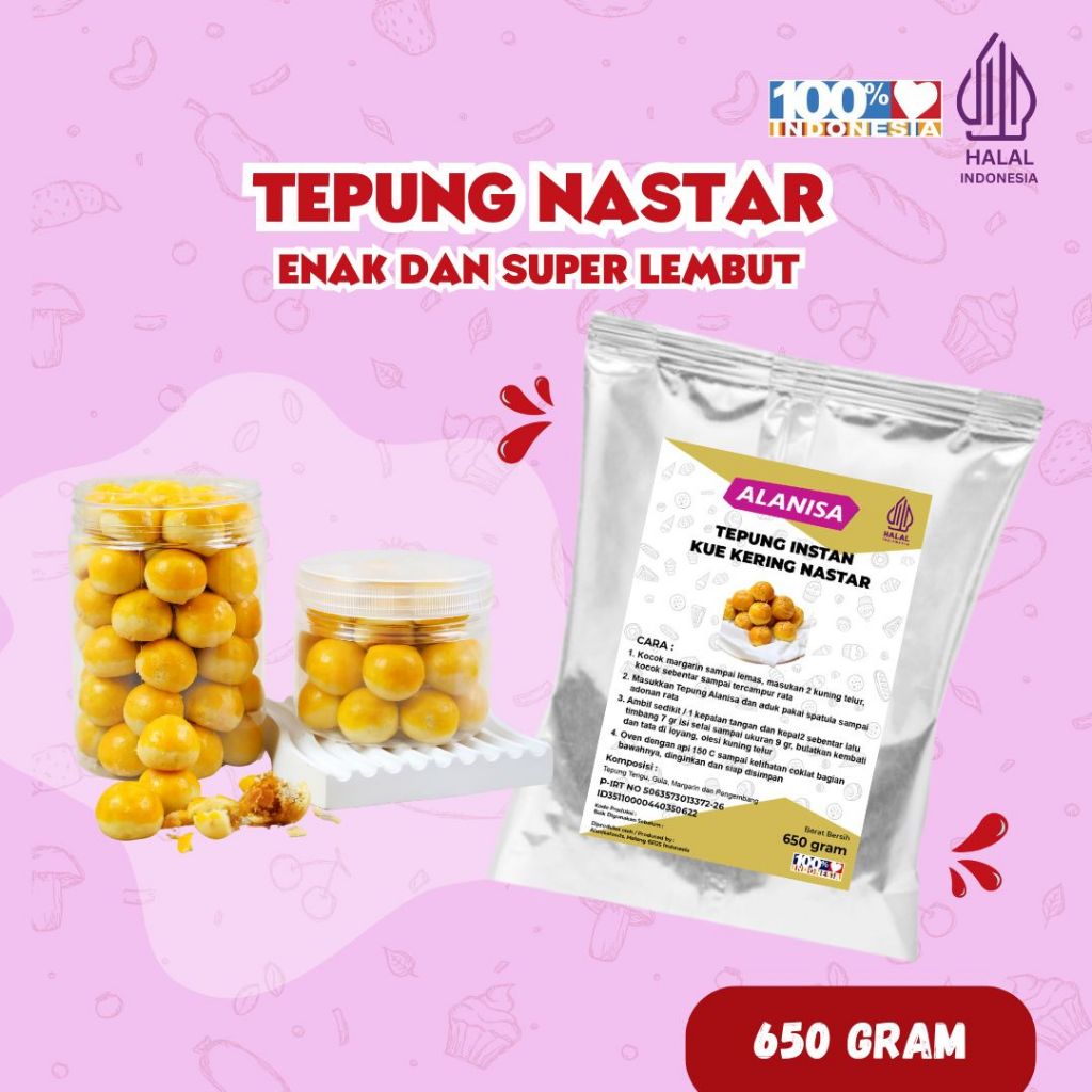 

TEPUNG NASTAR 650GR PRAKTIS!!