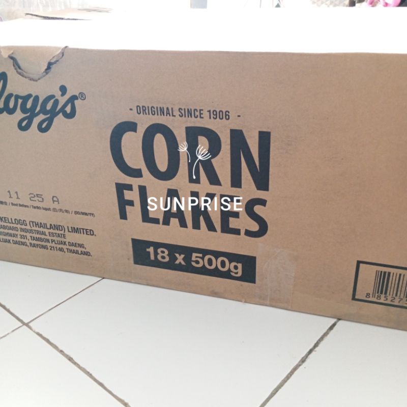 

Kelloggs corn flakes 500 gram x 18