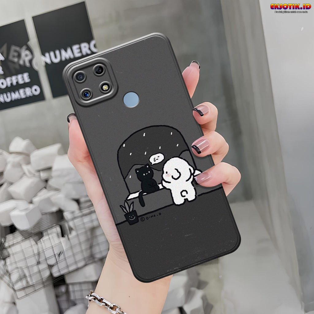 Case Realme C25 / C25s - Casing Realme C25 / C25s - Fashion Case - Silikon Realme C25 / C25s - Motif
