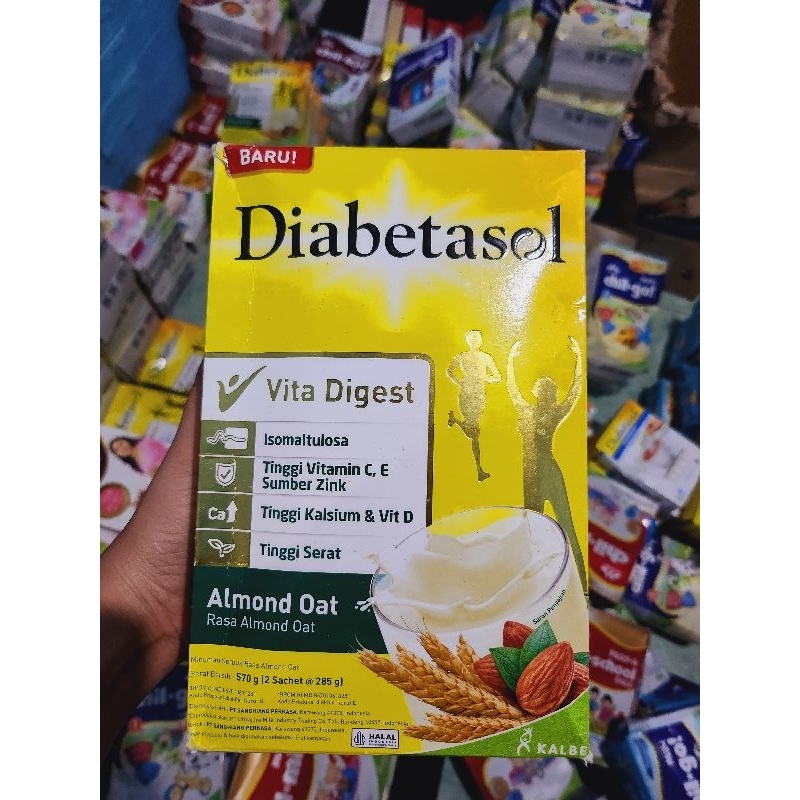 

Diabetasol 570gram Almond Oat exp 06 June 2025