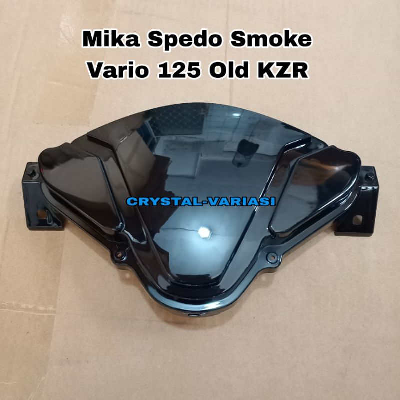 Mika Kaca Spedometer Smoke Vario 125 KZR Techno Fi 2013-2015/Kaca Mika Tutup Spedometer Motor Honda 