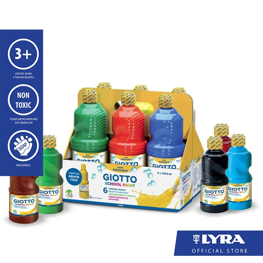 

GIOTTO SCHOOL POSTER PAINT 250ML