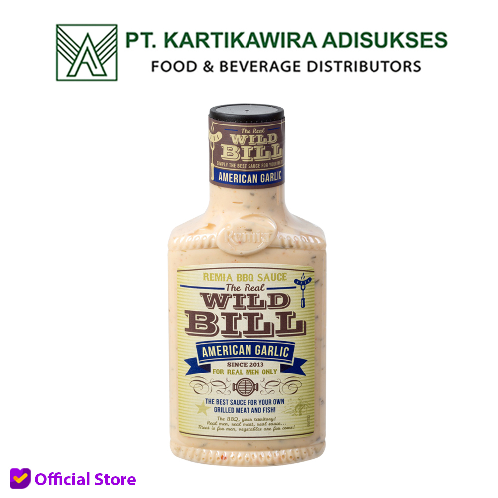 

Remia Wild Bill American Garlic BBQ Sauce