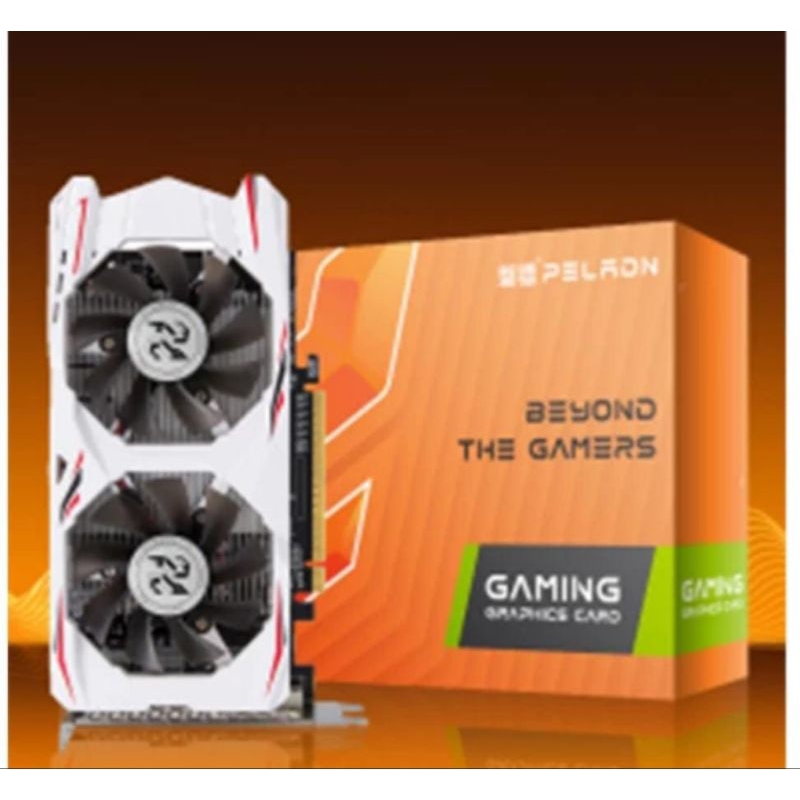 VGA PELADN GeForce GTX 1050 Ti 4GB GDDR5 KaiTian (White Edition) DUAL FAN
