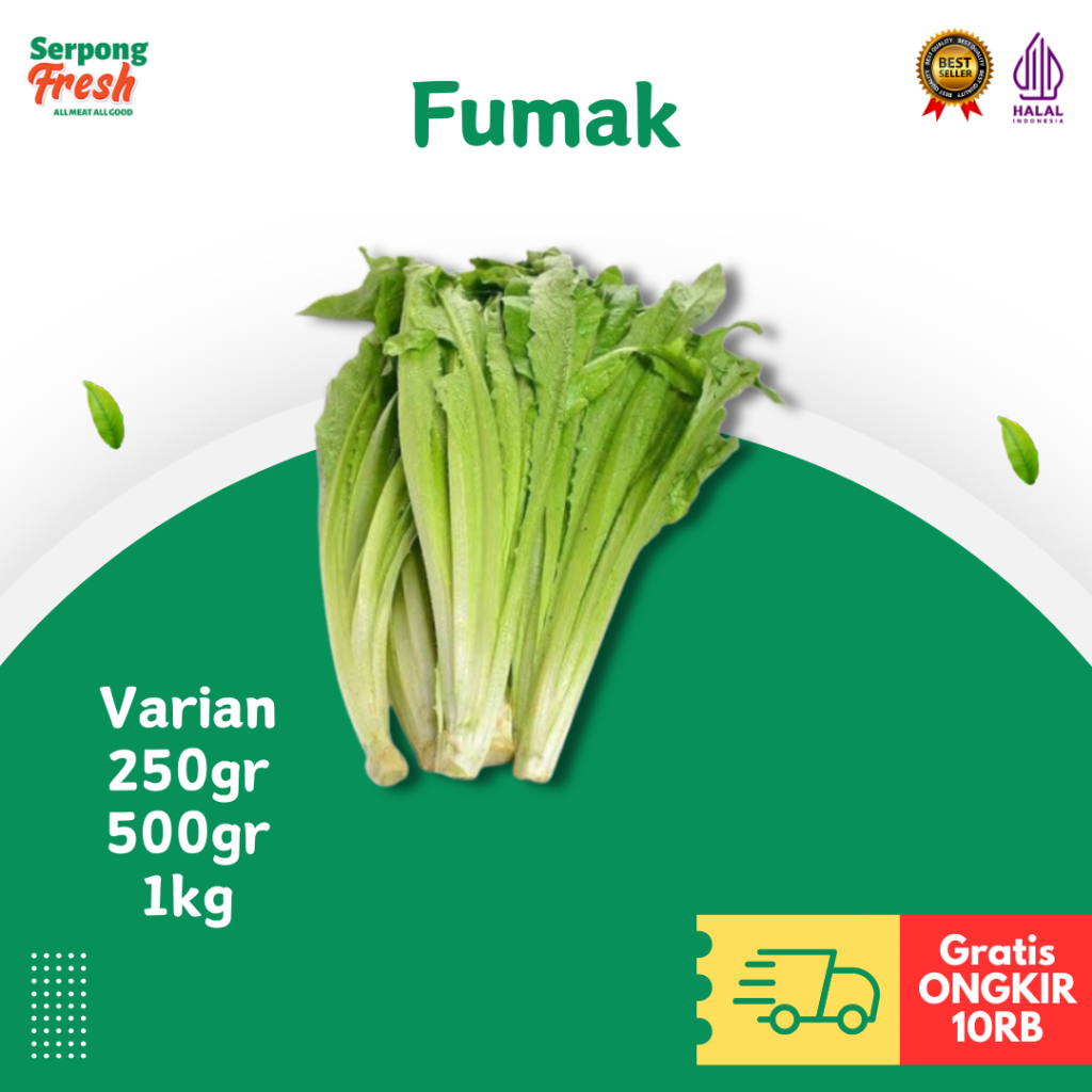

Fumak / Sayur Fumek Segar 250gr 500gr 1kg Sayuran FRESH