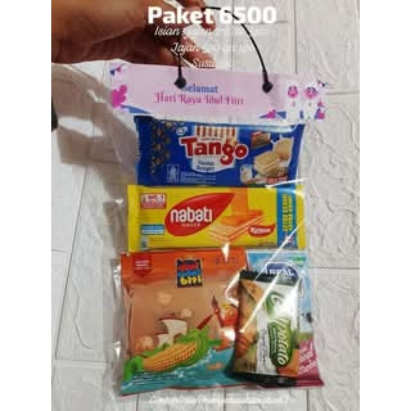 

Paket snack lebaran idul fitri anak