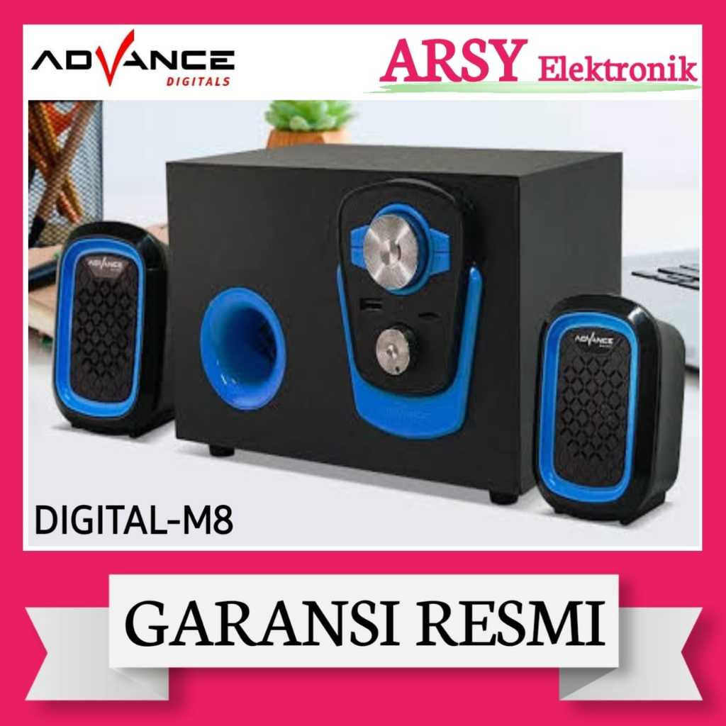 AUDIO DIGITAL ADVANCE M8/SPEAKER DIGITAL ADVANCE M8 GARANSI RESMI