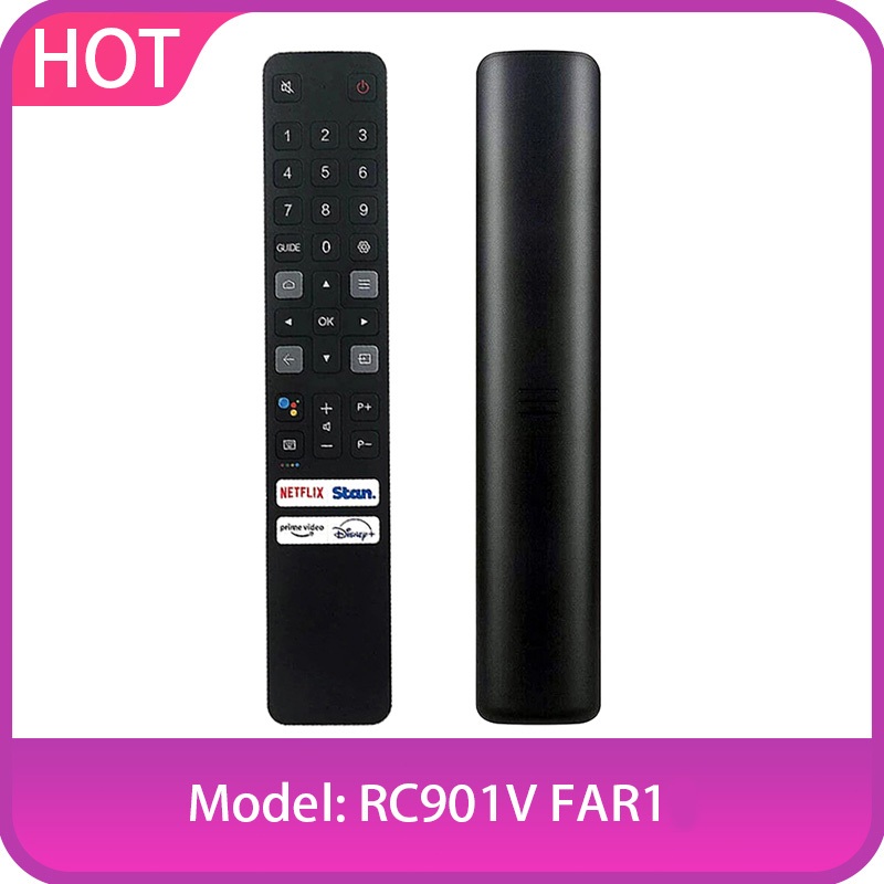 Remot / Remote RC901V FAR1 Kompatibel dengan TCL TV Tidak ada fungsi suara pintar