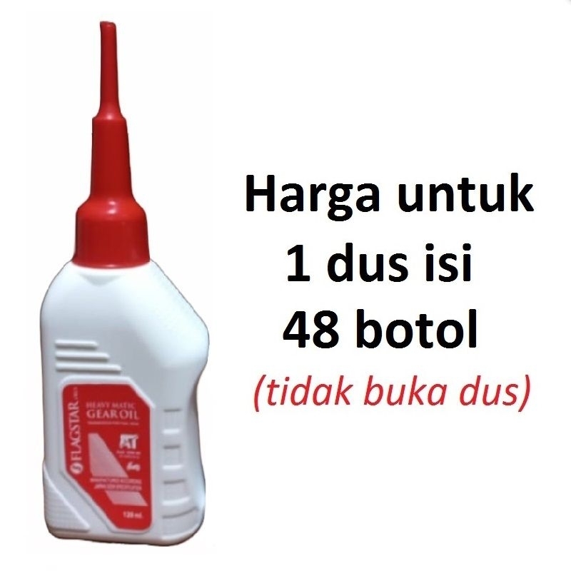 1 DUS ISI 48 BOTOL OLI GARDAN MATIC 120 ML MERK FLAGSTAR