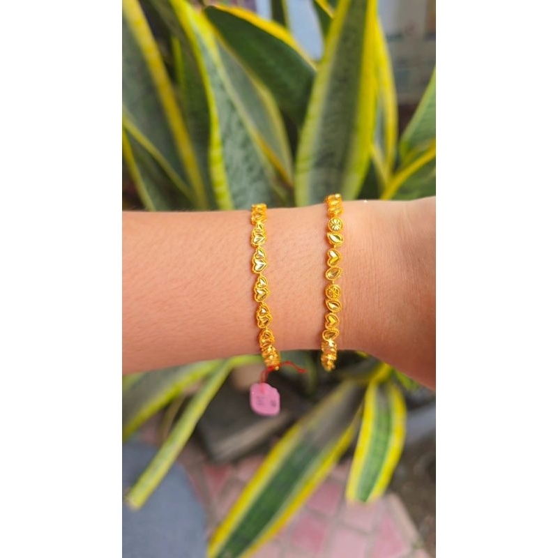 gelang love emas 300