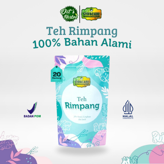 

Teh Rimpang Syifacare BPOM Original Halal – Teh Celup Rempah Alami untuk Diet dan Pelangsingan