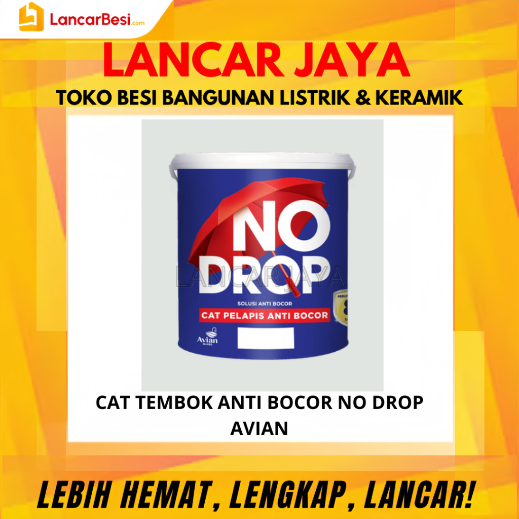 Cat Tembok Anti Bocor No Drop Avian Brands 20kg