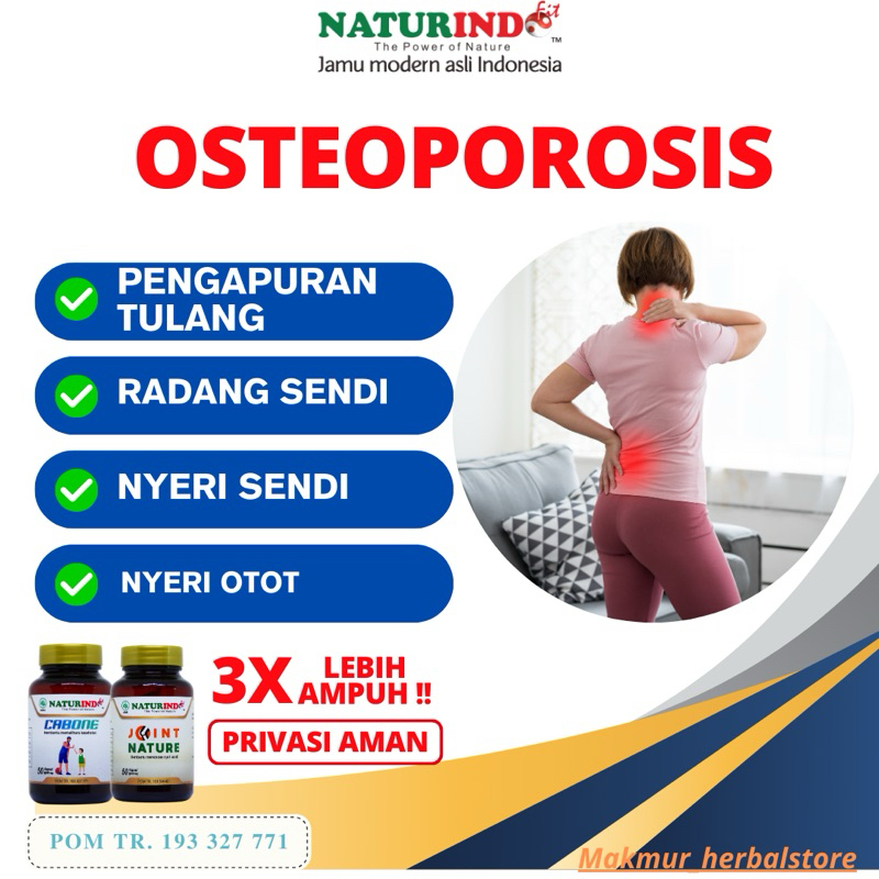Obat Osteoporosis , Obat Herbal Osteoporosi Pengapuran Tulang Keropos