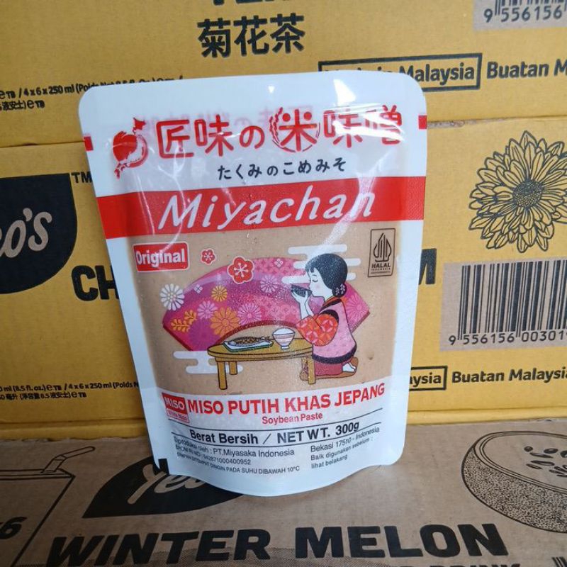 

MIYACHAN TAUCO PUTIH KHAS JEPANG BUMBU MISO 300 GRAM