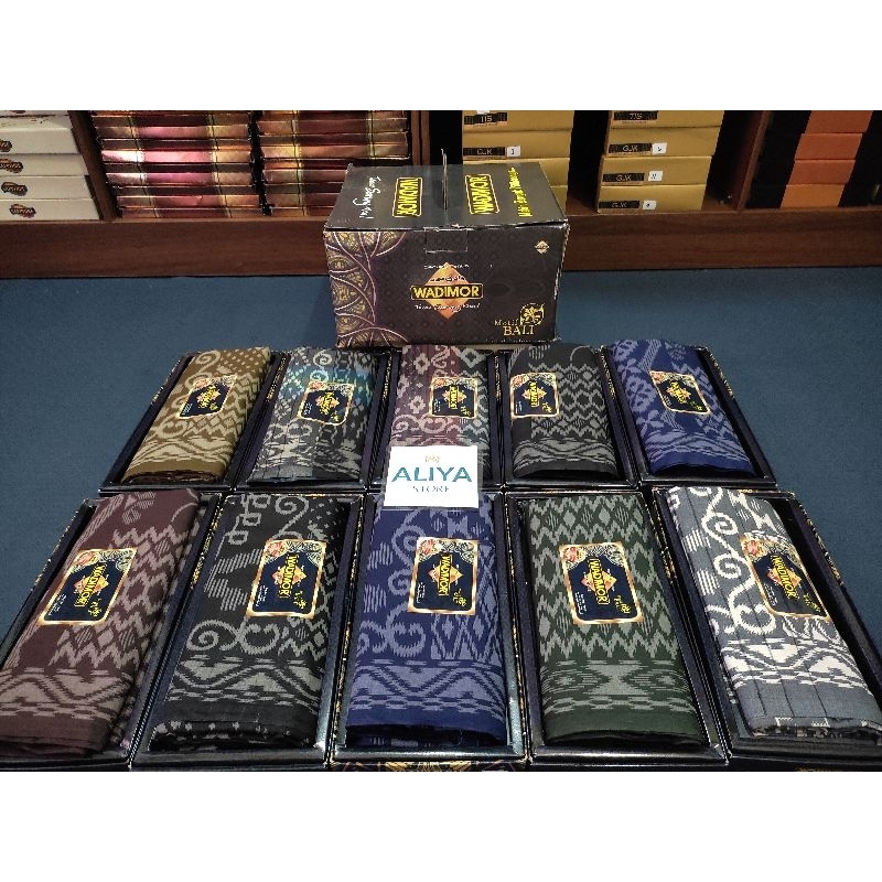 GROSIR SARUNG WADIMOR MOTIF BALI SARUNG PRIA WANITA 1 DUS 10 PCS TERMURAH MURAH