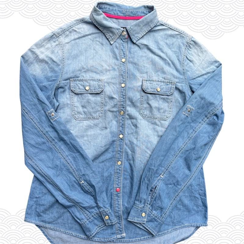 KEMEJA JEANS GIORDANO WOMEN