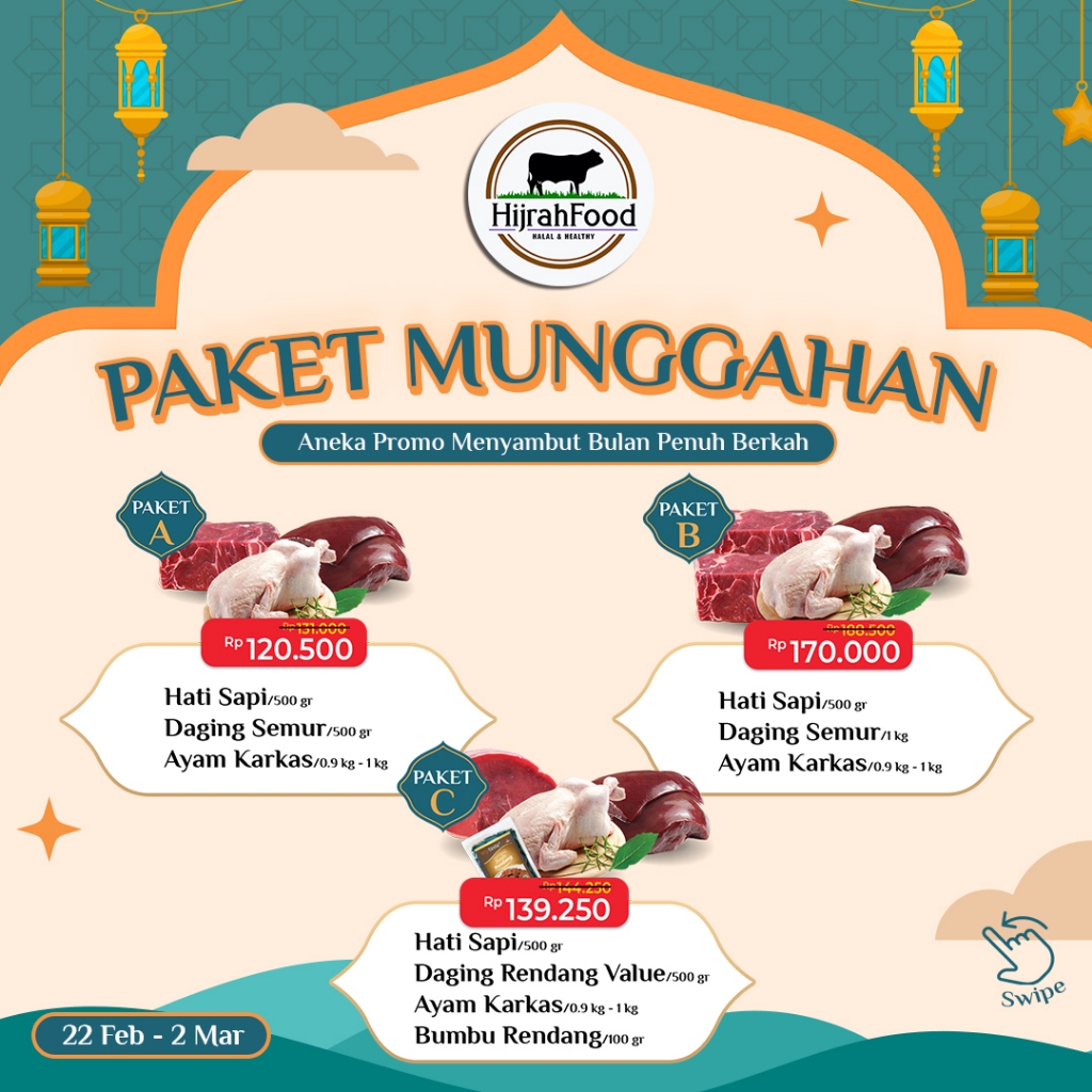 

Bundling Spesial Munggahan Ramadhan | Spesial Hijrahfood Meatshop Serpong