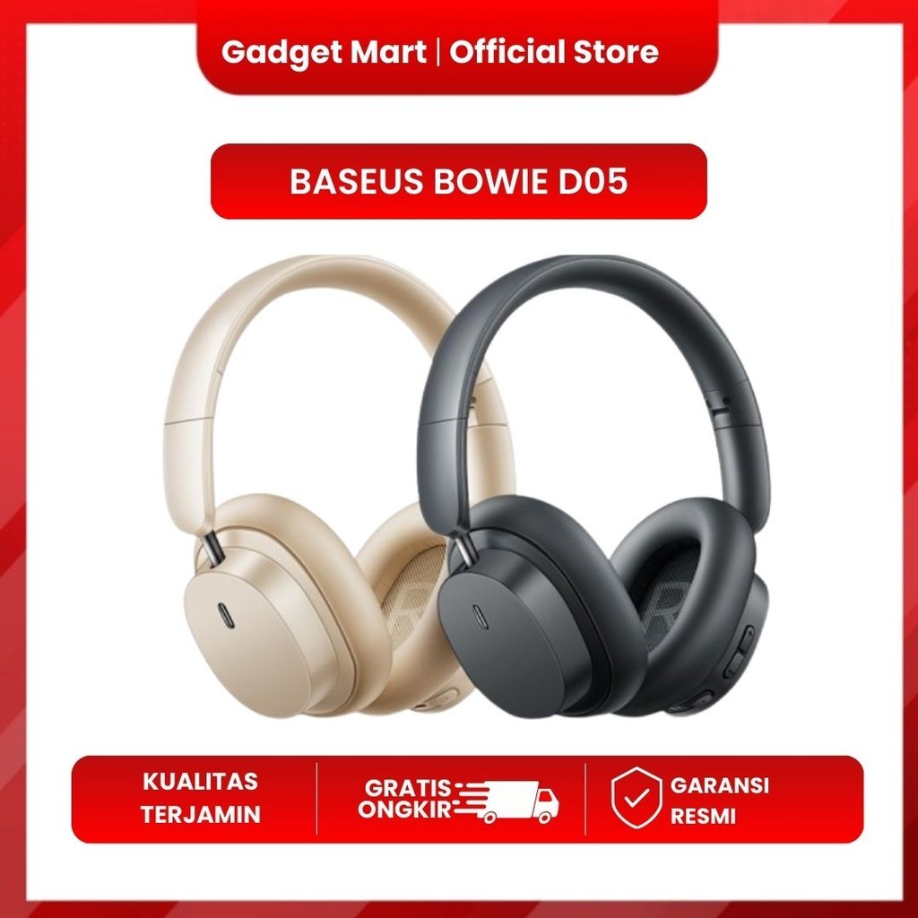 HF HEADPHONE DJ BLUETOOH BASEUS D05 - GARANSI RESMI