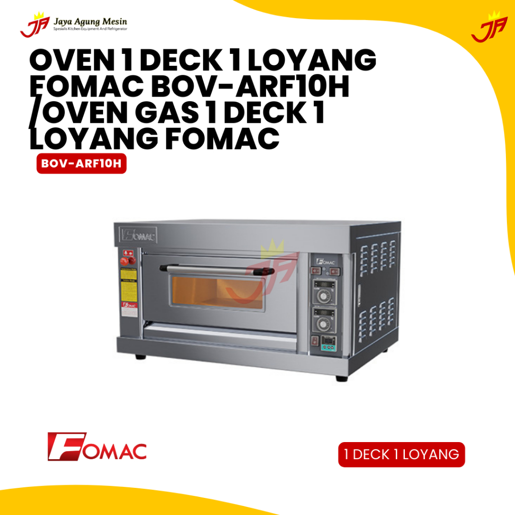 FOMAC Oven 1 Deck 1 Loyang BOV-ARF10H /Oven Deck 1 deck 1 Loyang