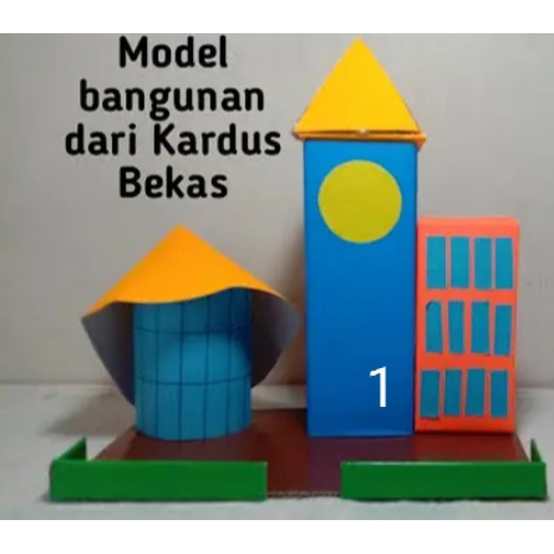 

Bangunan Dari Kardus Bekas