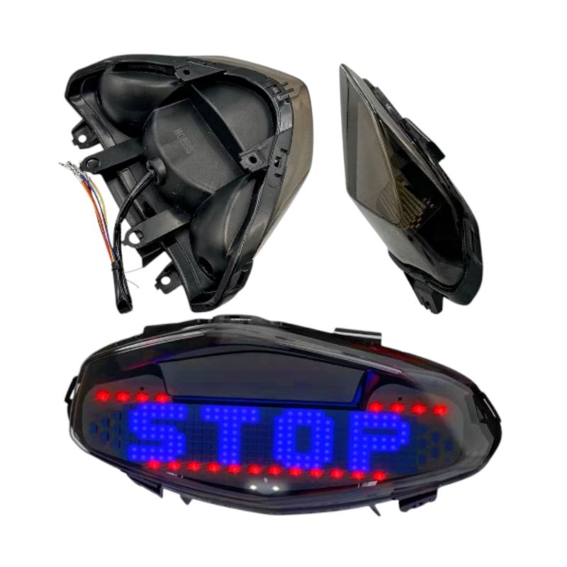 lampu stop led animasi emo mio m3 mio 125Z mio Z lampu belakang led animasi emo mio 125Z mio m3 mio 