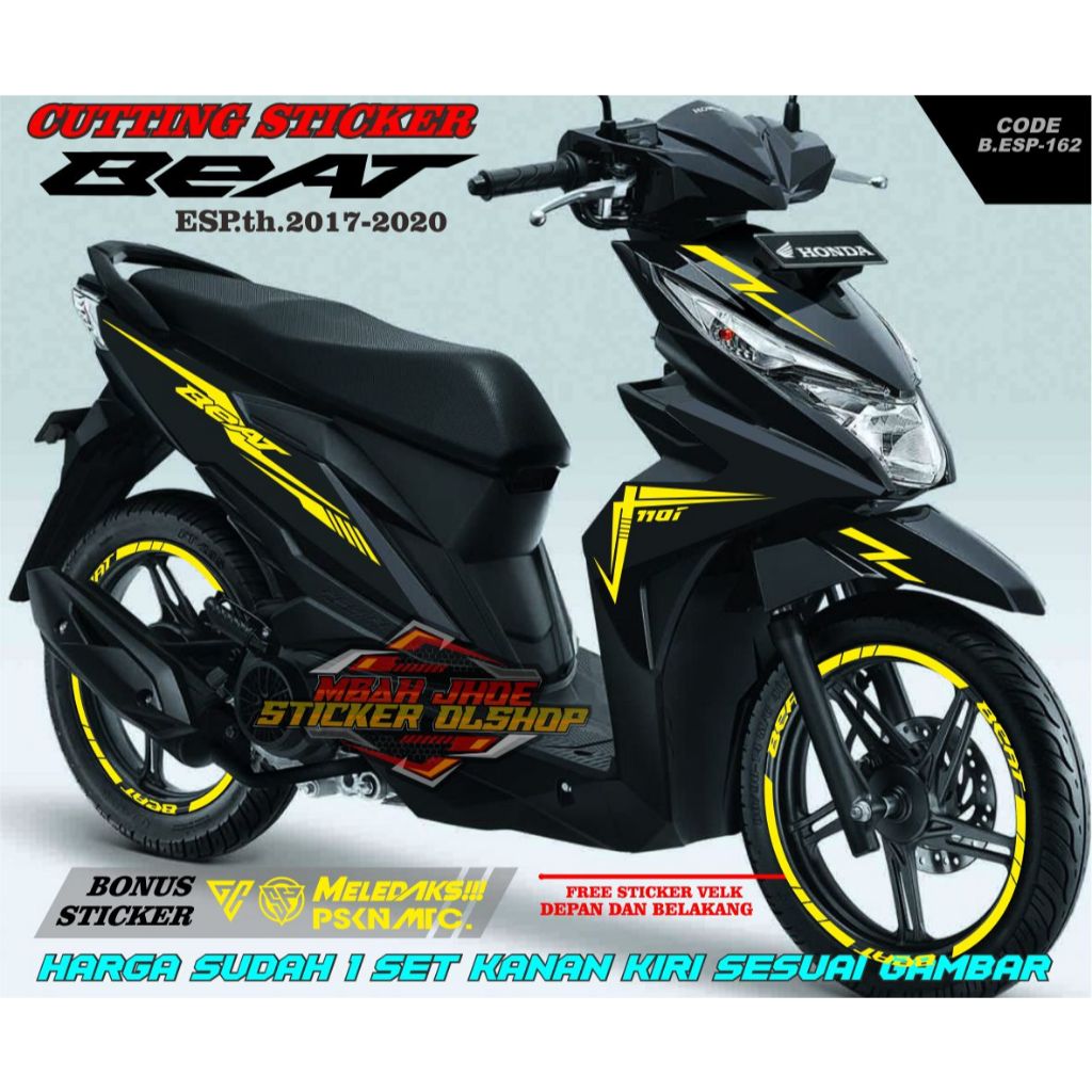 CUTTING STICKER MURAH BEAT NEW ESP STICKER CUTTING KEREN BEAT NEW ESP 2017 2018 2019