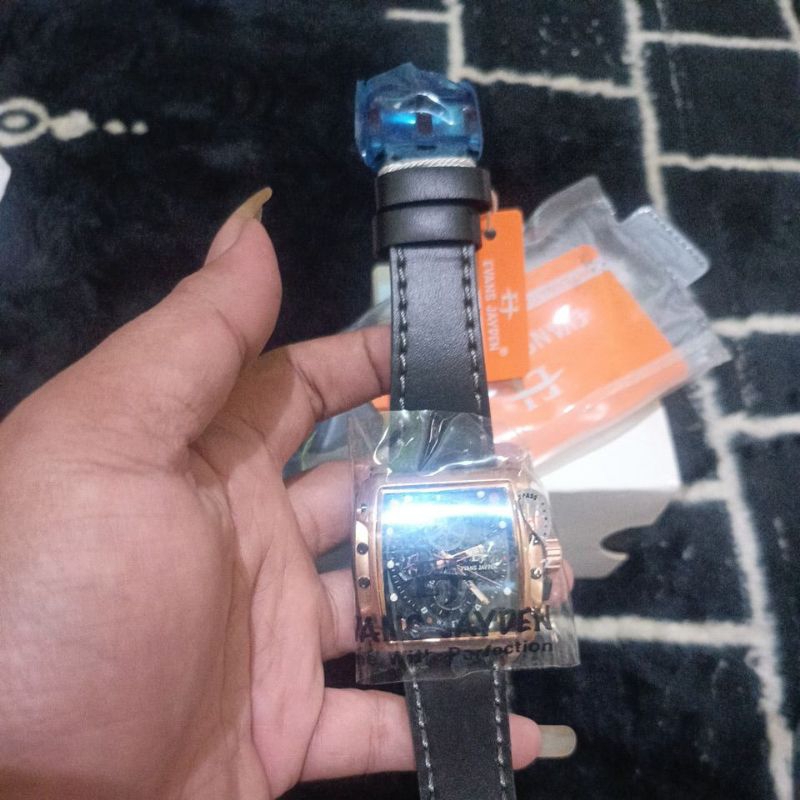 Buy 1 get 1 Jam tangan chronograph Kotak New Original Evans Jayden EJ-9550