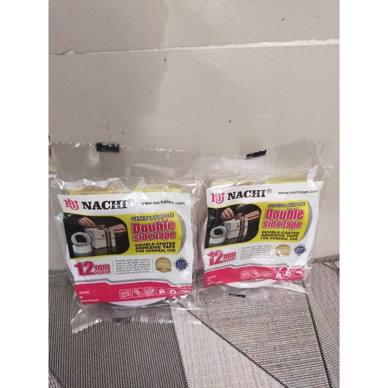 

DOUBLE TAPE NACHI 12MM X 10 YARD