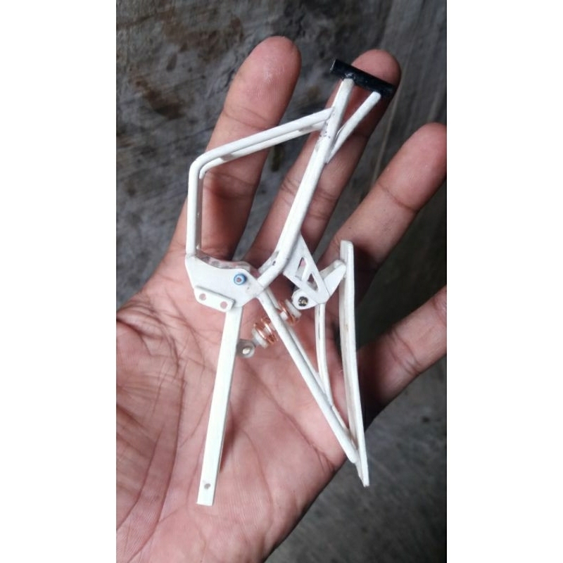 bahan miniatur ninja drag. rangka & shok & arm.
