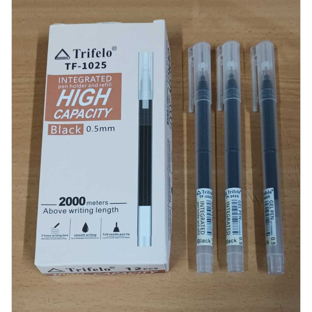 

TRIFELO Gelpen Hitam TF-1025 [0.5mm]