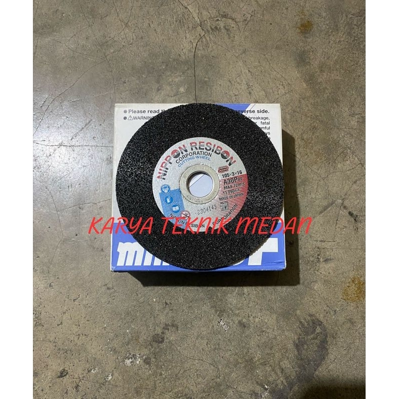 BATU GERINDA POTONG BESI RESIBON 4" X 3 A30P NIPPON RESIBON
